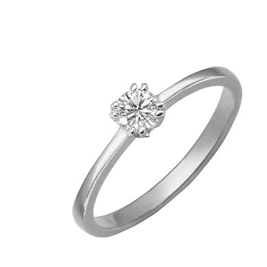 Помолвочное кольцо 01-0538-00-101-1120-30-П5817 - Сеть ювелирных магазинов Платина Кострома