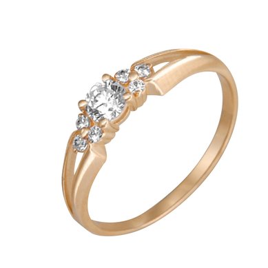 Помолвочное кольцо 01-0569-00-101-1110-30-П5820 - Сеть ювелирных магазинов Платина Кострома