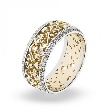 Обручальное кольцо VGOK0080-З5958 - Сеть ювелирных салонов ЗЛАТОГРАД