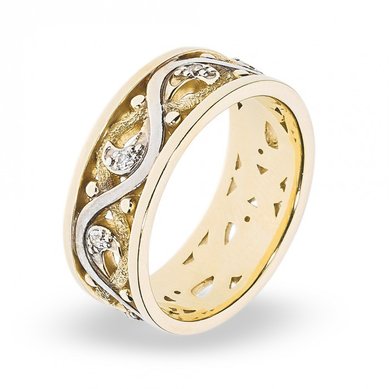 Обручальное кольцо VGOK0091-З5960 - Сеть ювелирных салонов ЗЛАТОГРАД