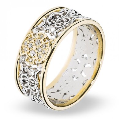 Обручальное кольцо VGOK0120-З5963 - Сеть ювелирных салонов ЗЛАТОГРАД