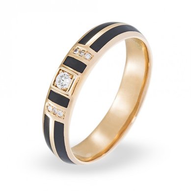 Обручальное кольцо KECH-16-З5979 - Сеть ювелирных салонов ЗЛАТОГРАД