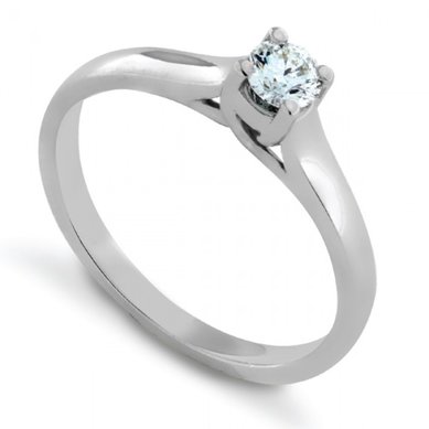 Обручальное кольцо SR-014w-З5984 - Сеть ювелирных салонов ЗЛАТОГРАД