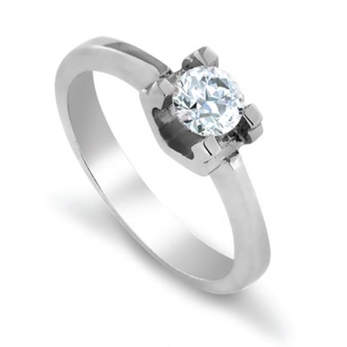 Обручальное кольцо SR-0131w-З5989 - Сеть ювелирных салонов ЗЛАТОГРАД