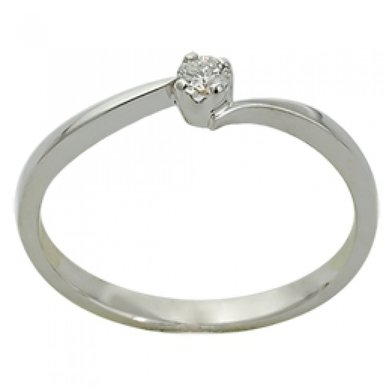 Помолвочное кольцо 1441-М6127 - Ювелирный Дом Маска