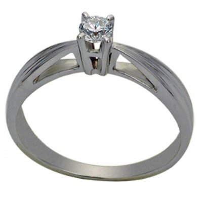 Помолвочное кольцо 1542-М6138 - Ювелирный Дом Маска