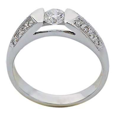 Помолвочное кольцо 1191-М6153 - Ювелирный Дом Маска