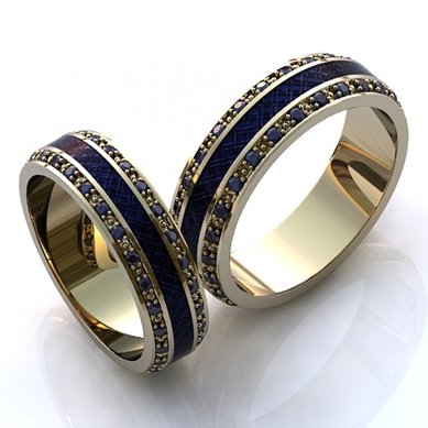 Обручальные кольца S6226 - Ювелирная компания S&C