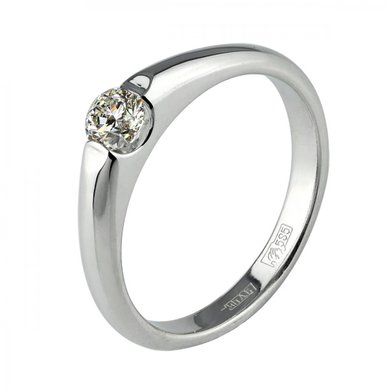 Помолвочное кольцо 81049-Ю6356 - Ювелирный магазин Юверос