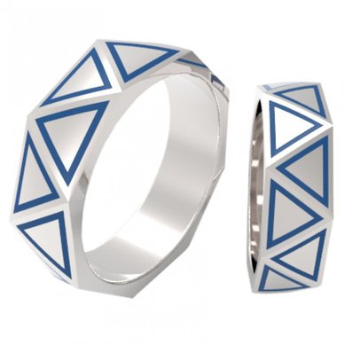 Обручальные кольца S6381 - Ювелирная компания S&C