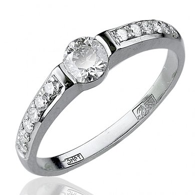 Помолвочное кольцо S6390 - Ювелирная компания S&C