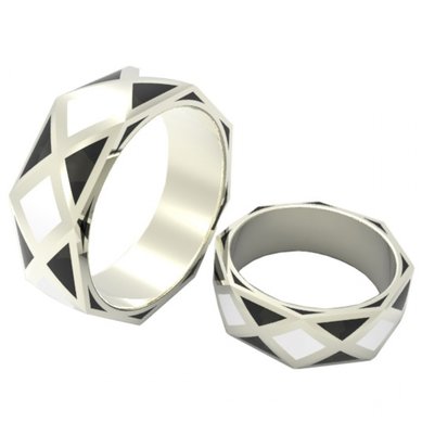 Обручальные кольца S6402 - Ювелирная компания S&C