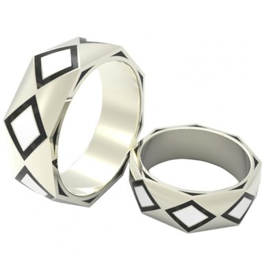 Обручальные кольца S6404 - Ювелирная компания S&C