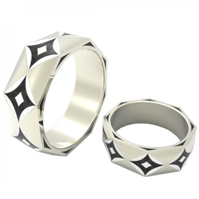 Обручальные кольца S6405 - Ювелирная компания S&C