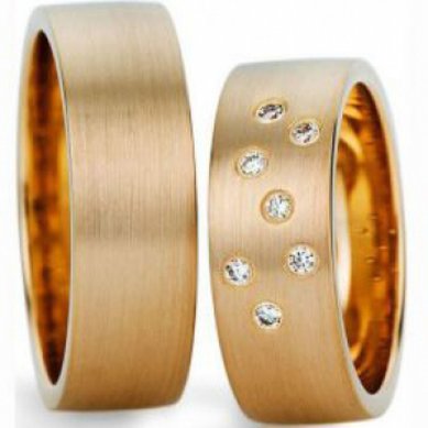 Обручальные кольца W-043 | W-043-S6490 - Ювелирный салон Skyline Jewelry