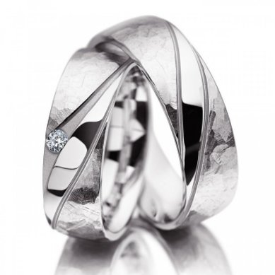 Обручальные кольца W-041 | W-041-S6491 - Ювелирный салон Skyline Jewelry