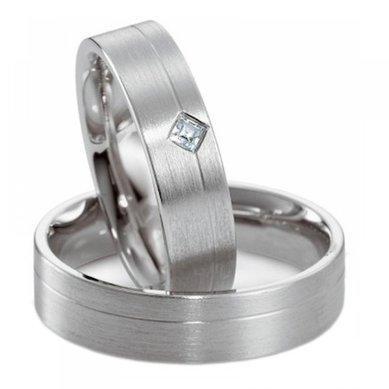 Обручальные кольца W-035 | W-035-S6495 - Ювелирный салон Skyline Jewelry