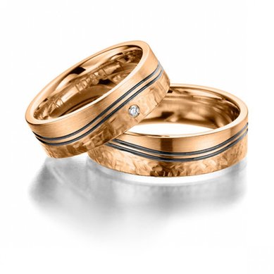 Обручальные кольца W-044 | W-044-S6503 - Ювелирный салон Skyline Jewelry