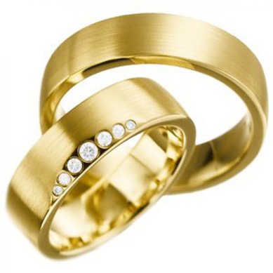 Обручальные кольца W-048 | W-048-S6506 - Ювелирный салон Skyline Jewelry