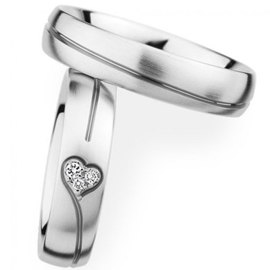 Обручальные кольца W-055 | W-055-S6515 - Ювелирный салон Skyline Jewelry