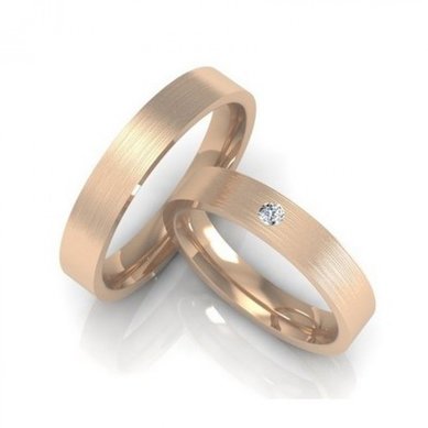 Обручальные кольца W-063 | W-063-S6519 - Ювелирный салон Skyline Jewelry
