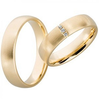 Обручальные кольца W-058 | W-058-S6524 - Ювелирный салон Skyline Jewelry