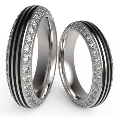 Обручальные кольца S6580 - Ювелирная компания S&C