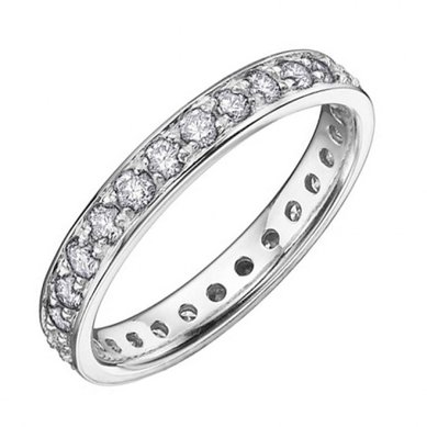 Обручальное кольцо 1124-А688 - Ювелирная компания Алмаз