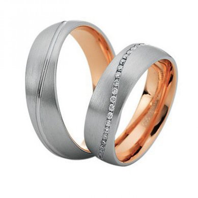 Обручальные кольца W-074 | W-074-S6960 - Ювелирный салон Skyline Jewelry