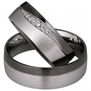 Обручальные кольца W-089 | W-089-S7066 - Ювелирный салон Skyline Jewelry