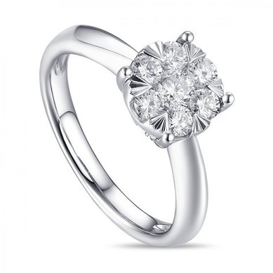 Помолвочное кольцо R2011-1851355AD-М7093 - Ювелирный бренд Московский ювелирный завод