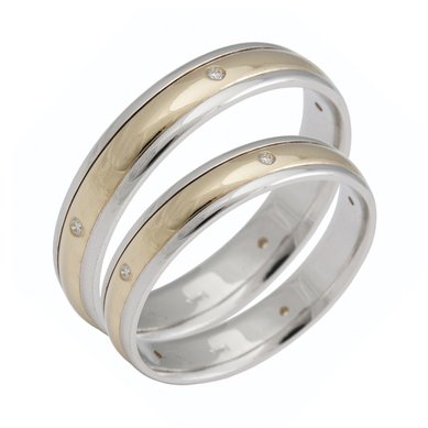 Обручальные кольца р-1977 | р-1977-С89 - Сеть ювелирных салонов Сезам-Золото
