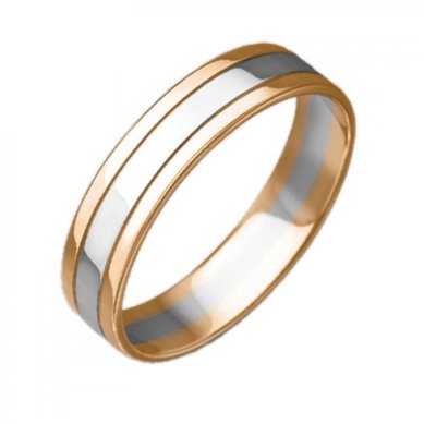 Обручальное кольцо 01-3490-П986 - Сеть ювелирных магазинов Платина Кострома