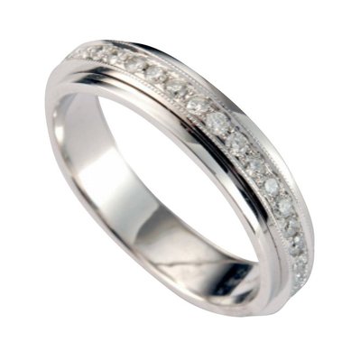 Обручальное кольцо 14678-T994 - Ювелирный центр TESARTE