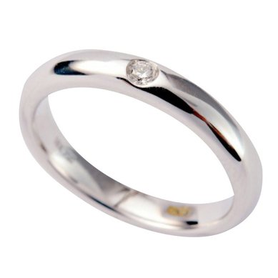 Обручальное кольцо 15818-T995 - Ювелирный центр TESARTE
