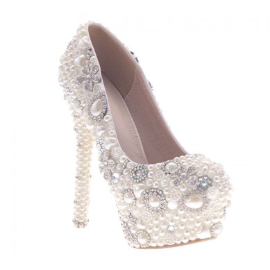 Свадебная обувь La Perla-V1634 - Салон обуви VivaBride