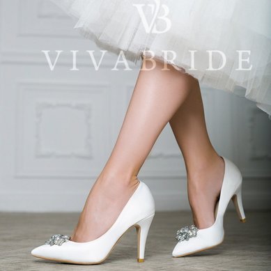 Свадебная обувь Madrid Crystal-V2402 - Салон обуви VivaBride
