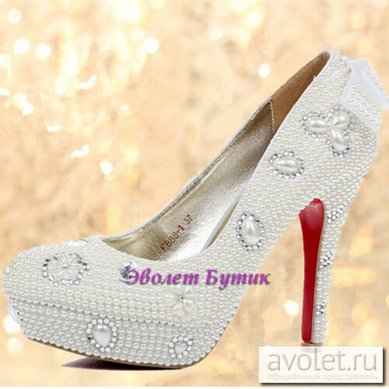 Свадебная обувь AV005-A2433 - Салон обуви Avolet Эволет Бутик