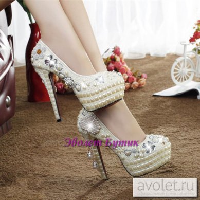 Свадебная обувь AV010-A2436 - Салон обуви Avolet Эволет Бутик