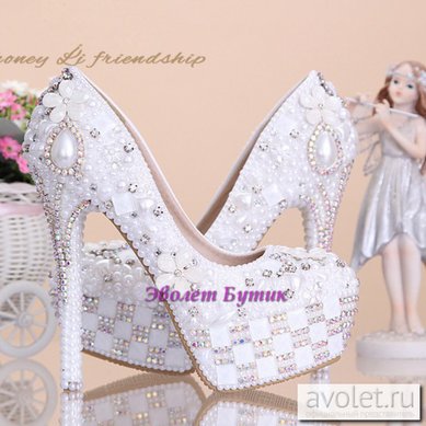 Свадебная обувь AVT001-A2437 - Салон обуви Avolet Эволет Бутик