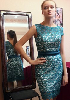 Арт. Шанель бирюза-А37854