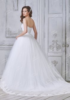 Арт. Бюстье (со шлейфом)-В64634