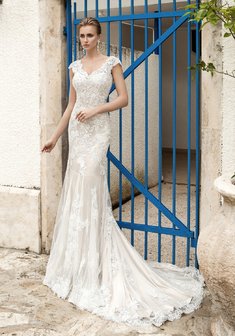 Свадебное платье Monett 16006-Э68915. Силуэт Русалка (Рыбка), длинное со шлейфом.