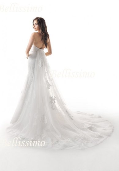 Свадебное платье MS Шармейн-B38055 - Мир свадебной моды Bellissimo