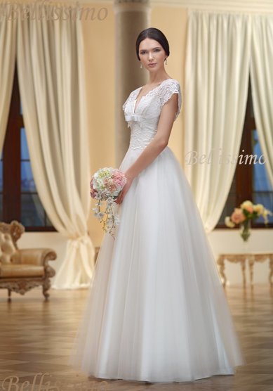 Свадебное платье Елена-B42170 - Мир свадебной моды Bellissimo