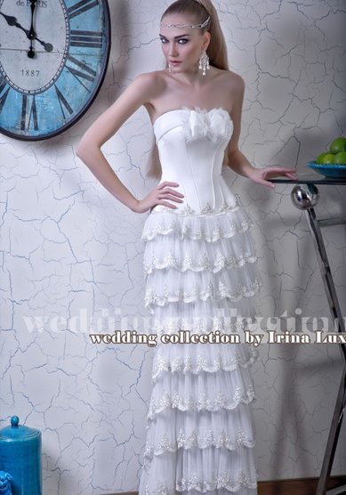 Свадебное платье Лайза-И27908 - Свадебный салон Ирина Люкс