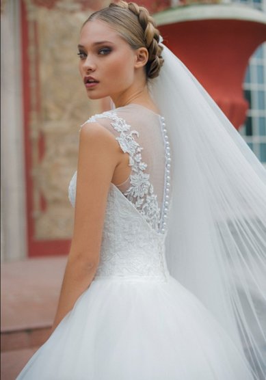 Свадебное платье Людмила-И36787 - Свадебный салон Ирина Люкс