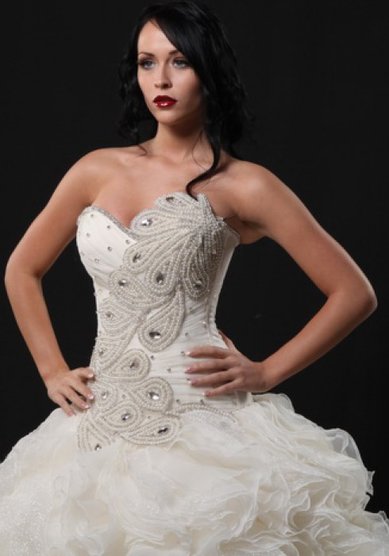 Свадебное платье Павлинесса-S35074 - Свадебный салон Sharmel