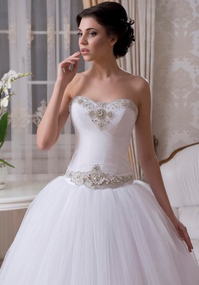 Свадебное платье L-14-43-S38705 - Свадебный салон Sharmel