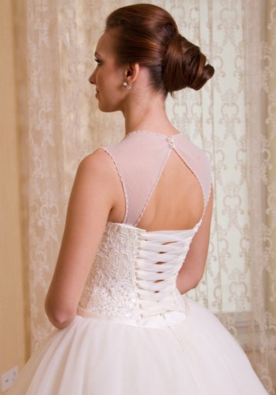 Свадебное платье Сутаж-S39352 - Свадебный салон Sharmel